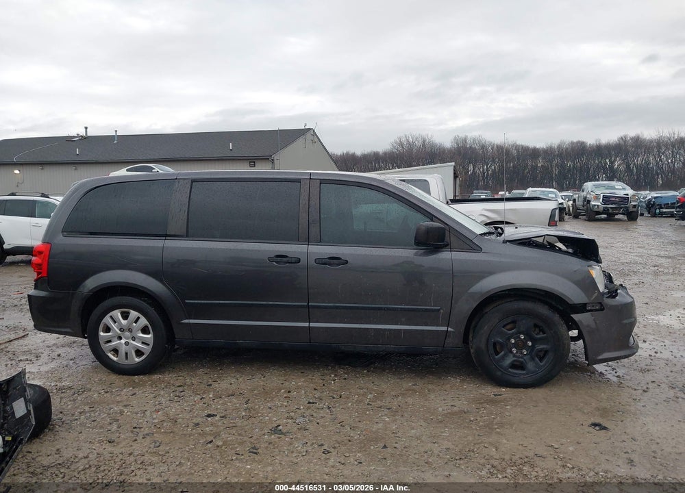 2016 DODGE GRAND CARAVAN AMERICAN VALUE PKG VIN: 2C4RDGBG7GR330412