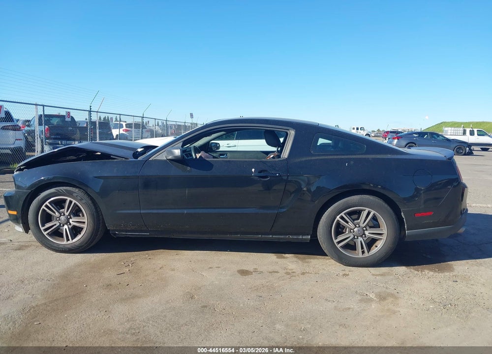 2012 FORD MUSTANG V6 PREMIUM VIN: 1ZVBP8AM2C5226890