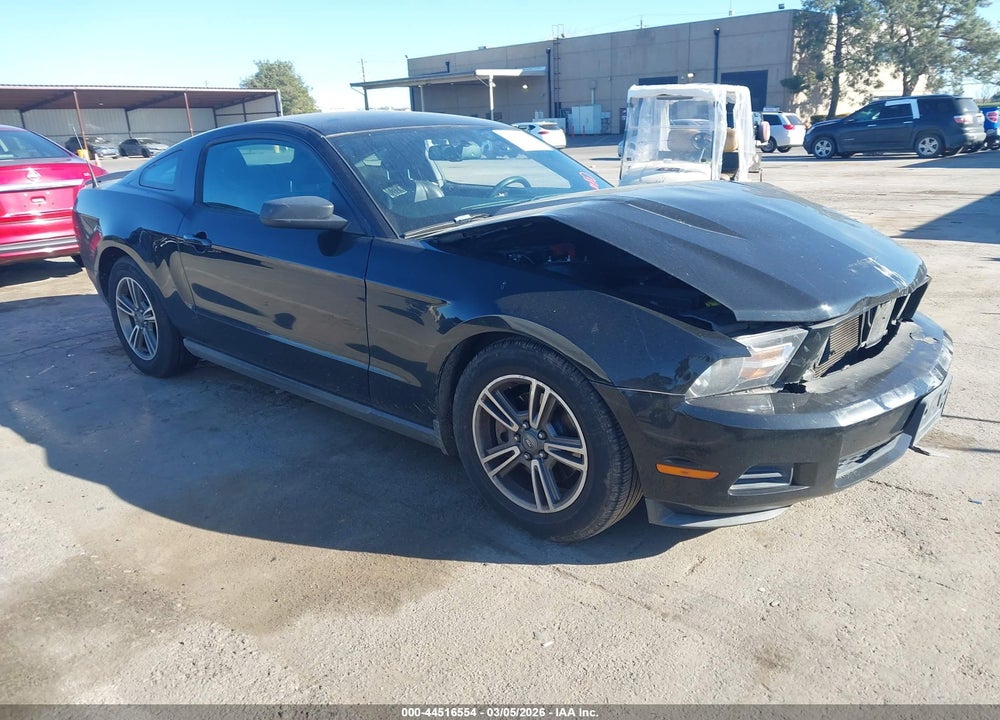 2012 FORD MUSTANG V6 PREMIUM VIN: 1ZVBP8AM2C5226890