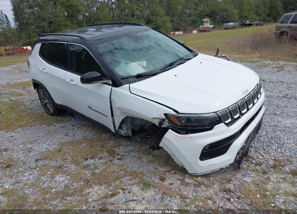 2022 JEEP COMPASS LIMITED 4X4 VIN: 3C4NJDCB1NT110721