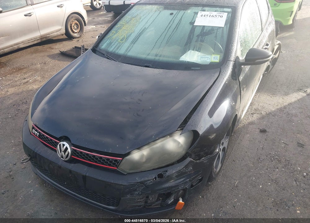 2010 VOLKSWAGEN GTI 2-DOOR VIN: WVWED7AJ2AW204372