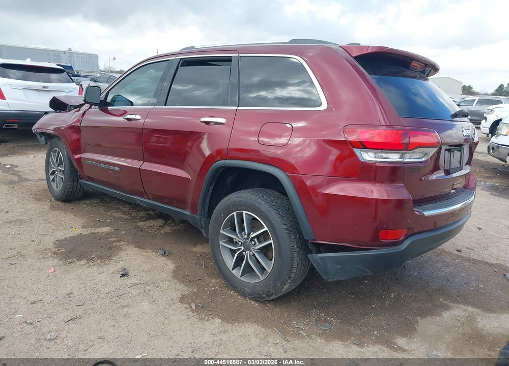 2022 JEEP GRAND CHEROKEE WK LIMITED 4X2 VIN: 1C4RJEBG0NC128160