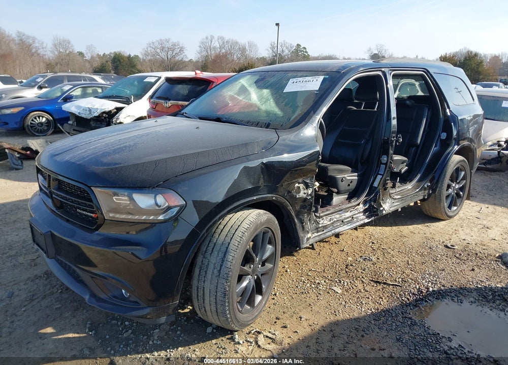 2017 DODGE DURANGO GT AWD VIN: 1C4RDJDG6HC860262