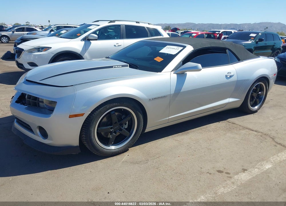 2013 CHEVROLET CAMARO 1LT VIN: 2G1FB3D32D9203700