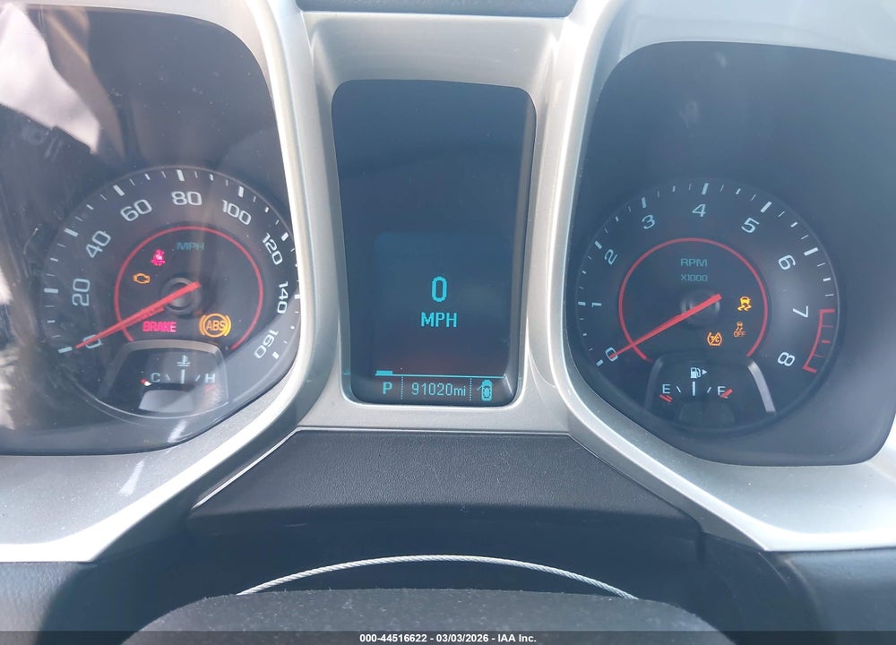 2013 CHEVROLET CAMARO 1LT VIN: 2G1FB3D32D9203700