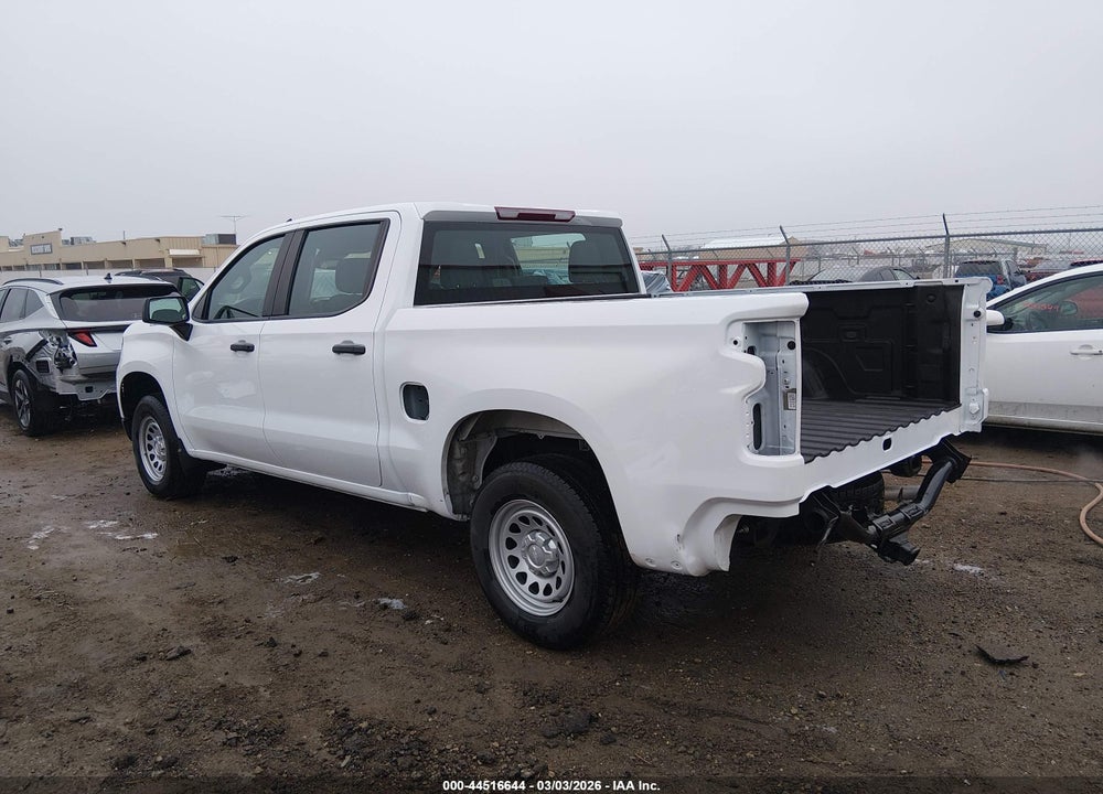 2024 CHEVROLET SILVERADO 1500 4WD  SHORT BED WT VIN: 1GCUDAED5RZ136236