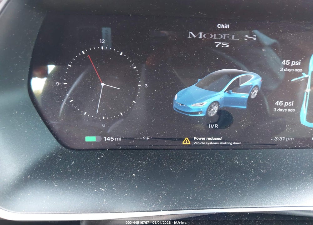 2017 TESLA MODEL S 60/75 VIN: 5YJSA1E15HF203766