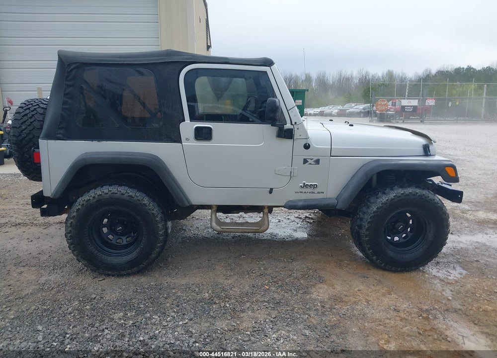 2005 JEEP WRANGLER X VIN: 1J4FA39S95P333299