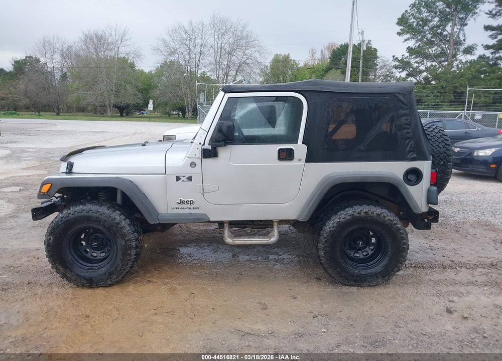 2005 JEEP WRANGLER X VIN: 1J4FA39S95P333299