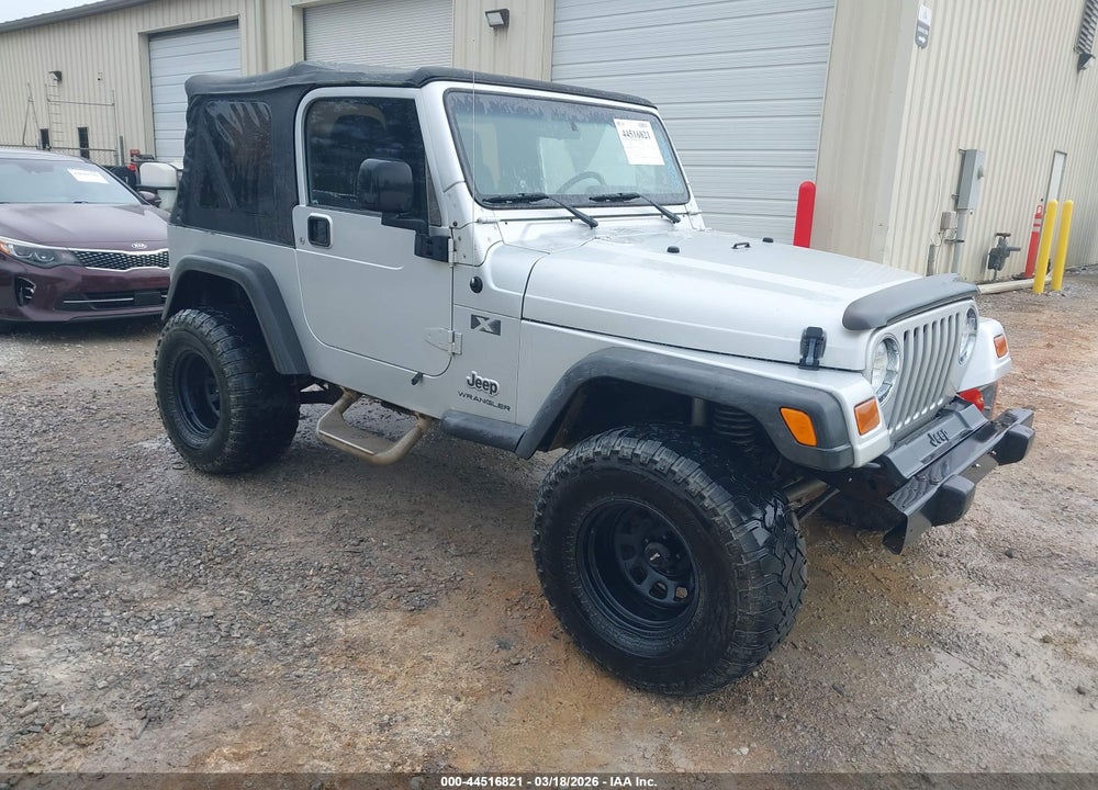 2005 JEEP WRANGLER X VIN: 1J4FA39S95P333299