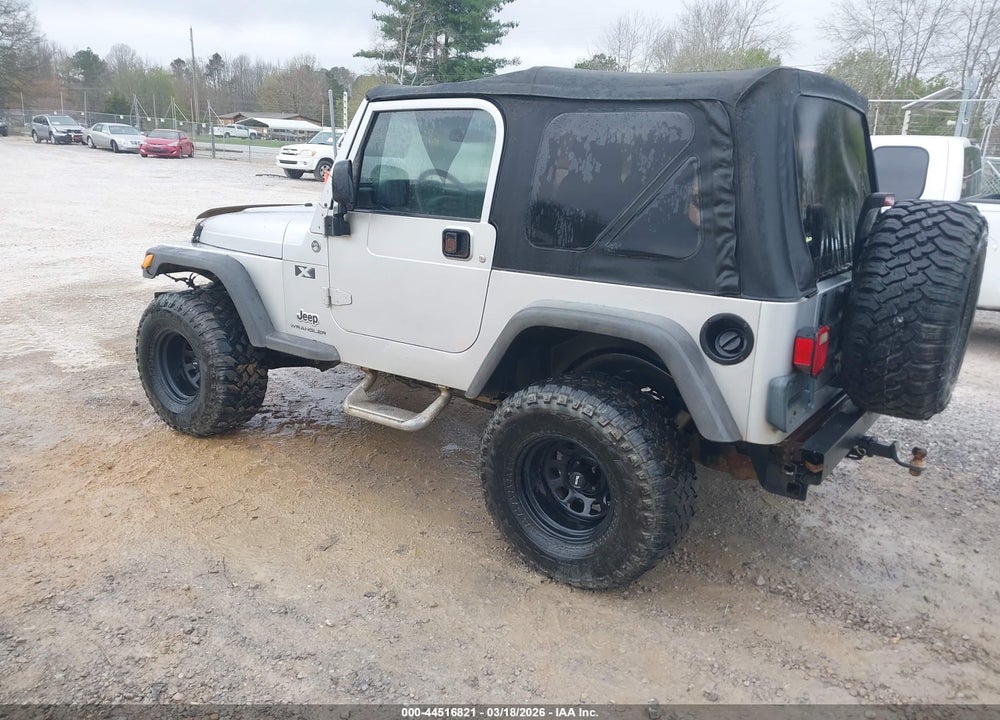 2005 JEEP WRANGLER X VIN: 1J4FA39S95P333299