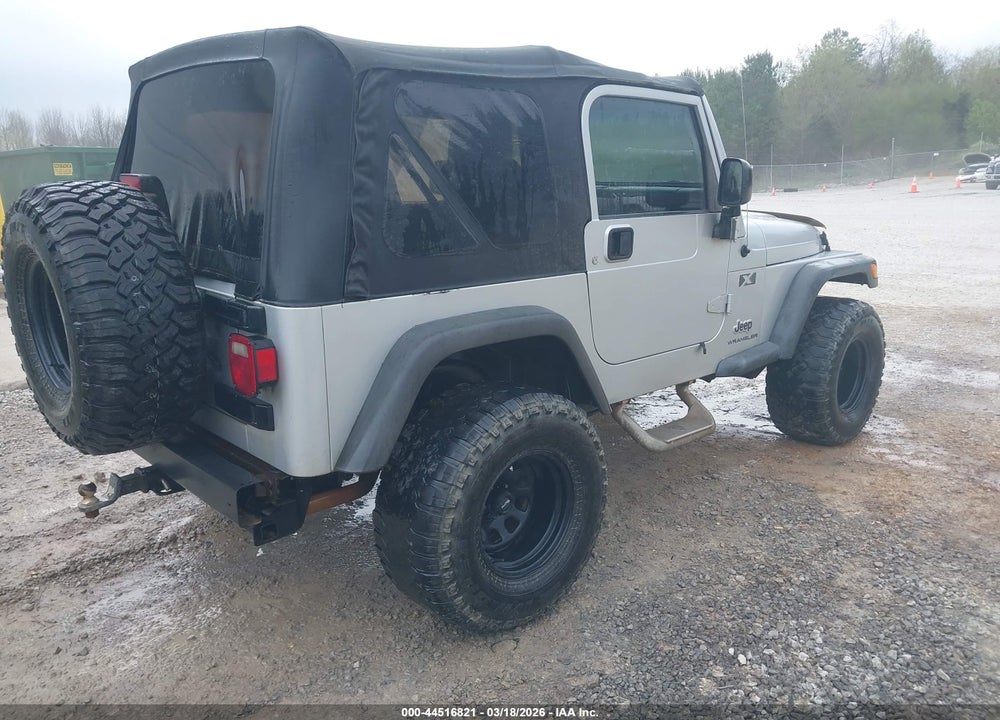 2005 JEEP WRANGLER X VIN: 1J4FA39S95P333299