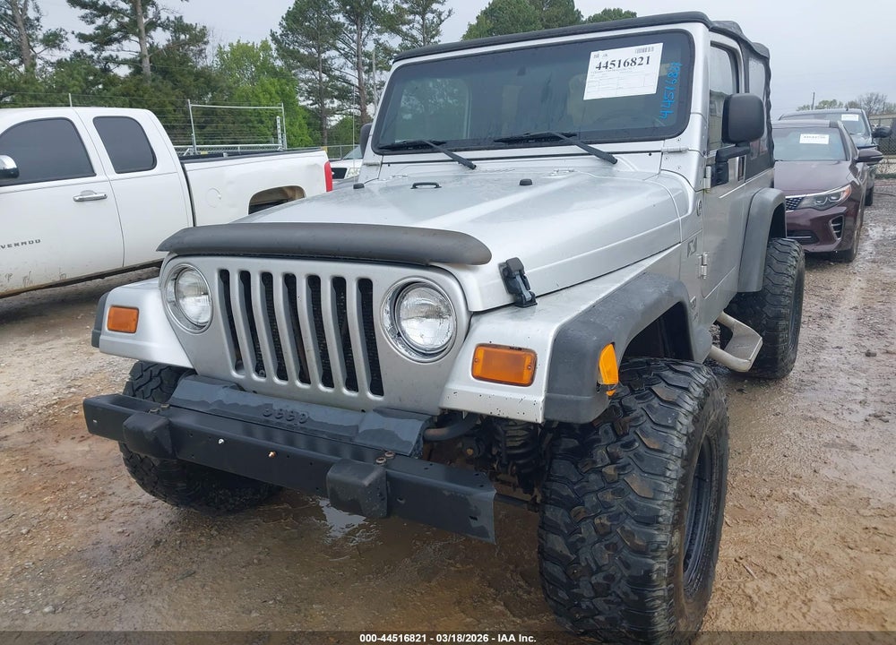 2005 JEEP WRANGLER X VIN: 1J4FA39S95P333299