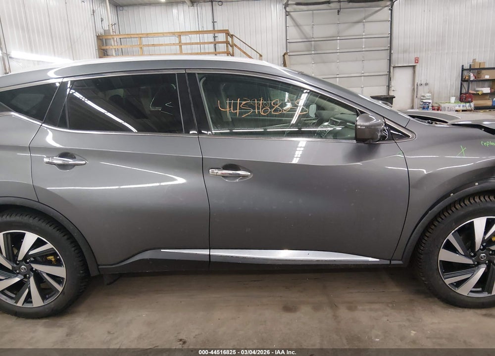 2018 NISSAN MURANO PLATINUM VIN: 5N1AZ2MHXJN177287