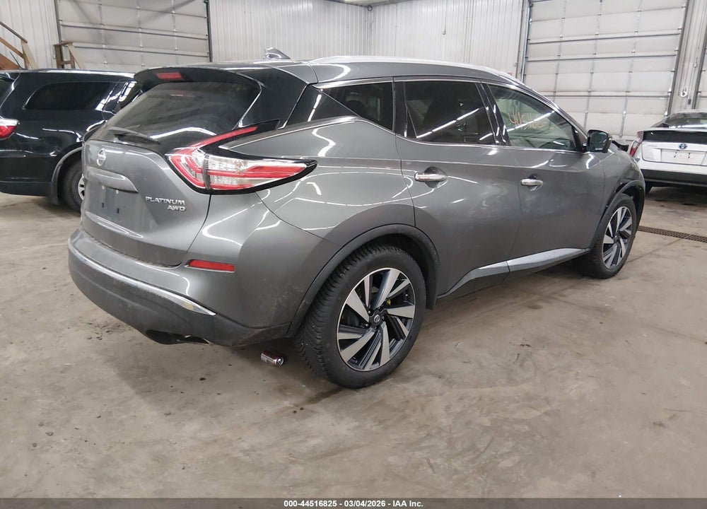 2018 NISSAN MURANO PLATINUM VIN: 5N1AZ2MHXJN177287