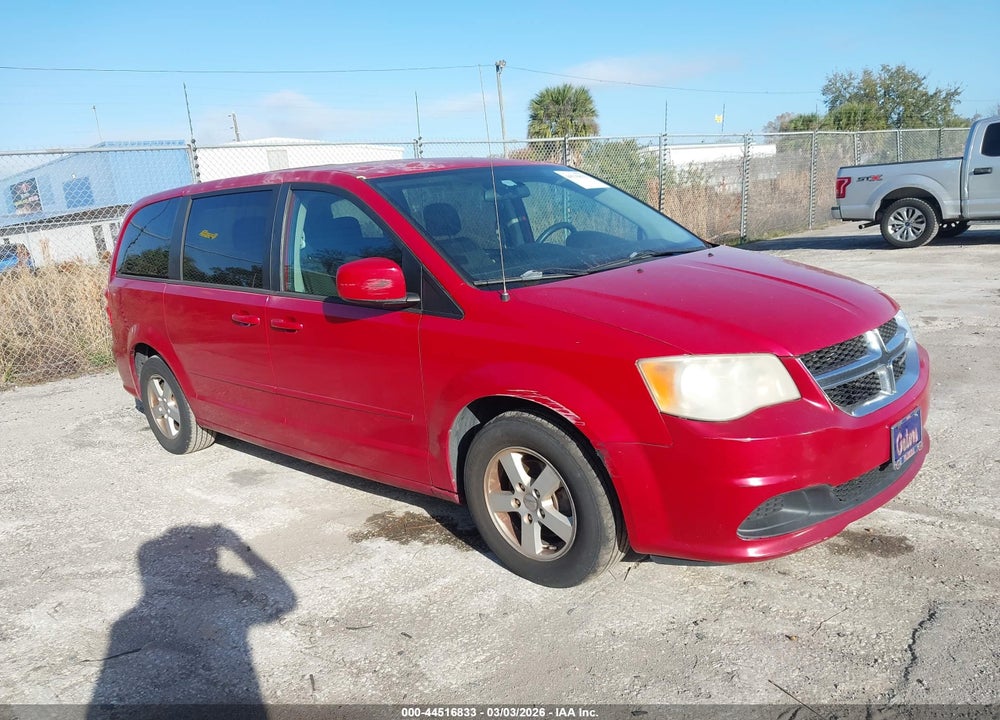 2013 DODGE GRAND CARAVAN SXT VIN: 2C4RDGCG1DR523262