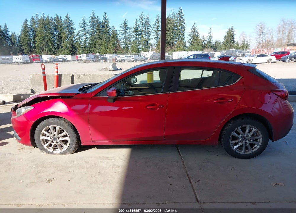 2014 MAZDA 3 I TOURING VIN: JM1BM1L76E1163359