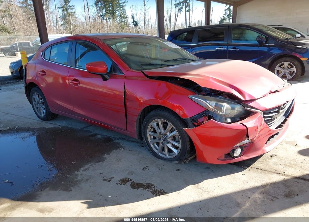 2014 MAZDA 3 I TOURING VIN: JM1BM1L76E1163359