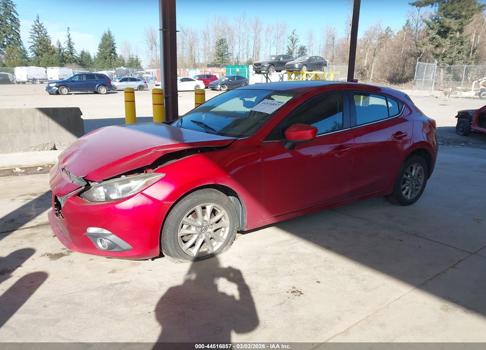 2014 MAZDA 3 I TOURING VIN: JM1BM1L76E1163359