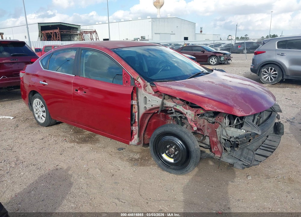 2014 NISSAN SENTRA SV VIN: 3N1AB7AP7EY239127