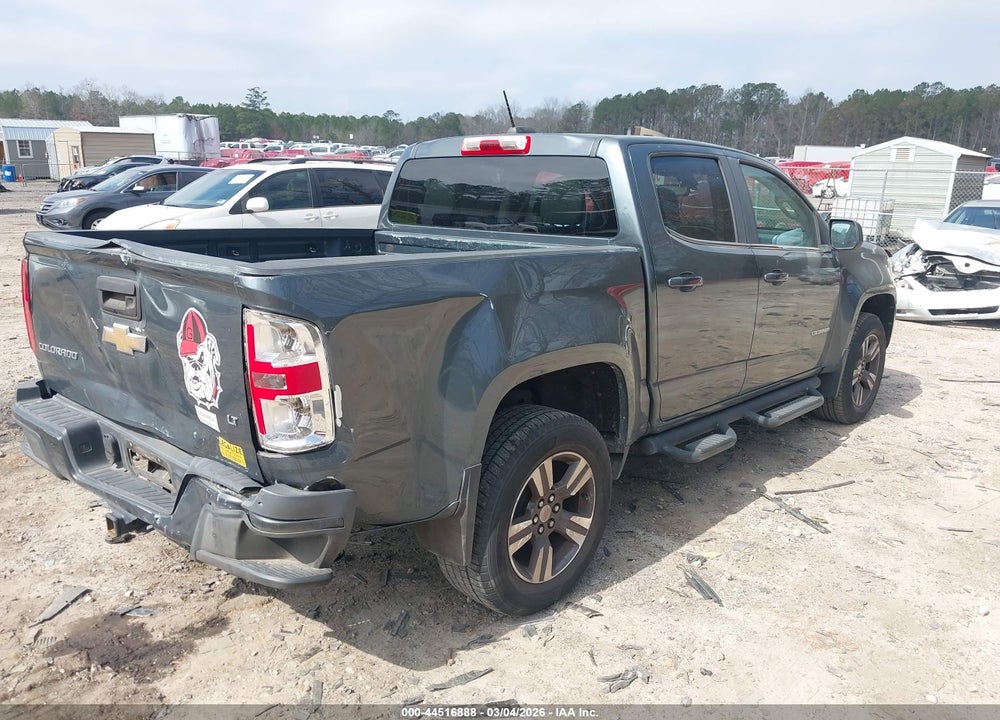 2015 CHEVROLET COLORADO LT VIN: 1GCGSBE39F1170304