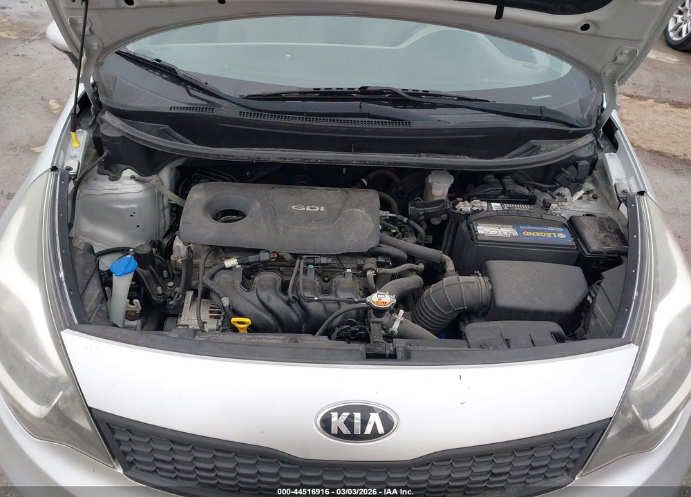 2016 KIA RIO LX VIN: KNADM4A33G6557947