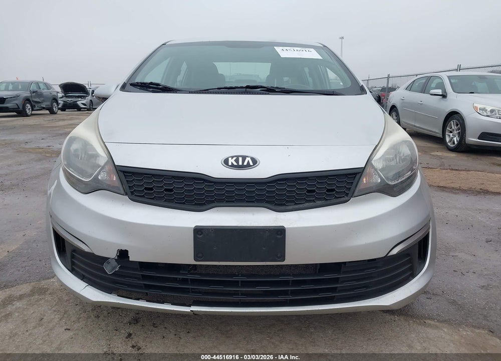 2016 KIA RIO LX VIN: KNADM4A33G6557947
