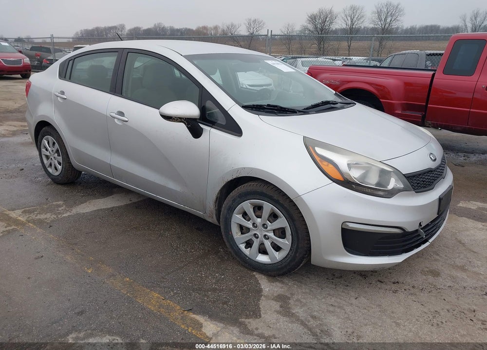 2016 KIA RIO LX VIN: KNADM4A33G6557947