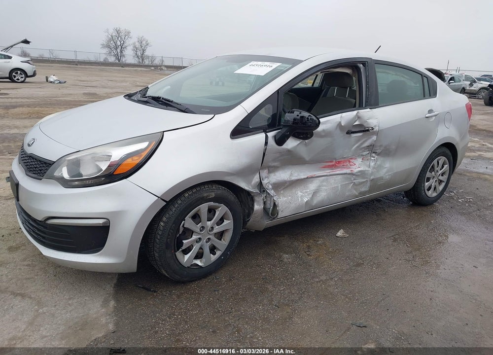 2016 KIA RIO LX VIN: KNADM4A33G6557947