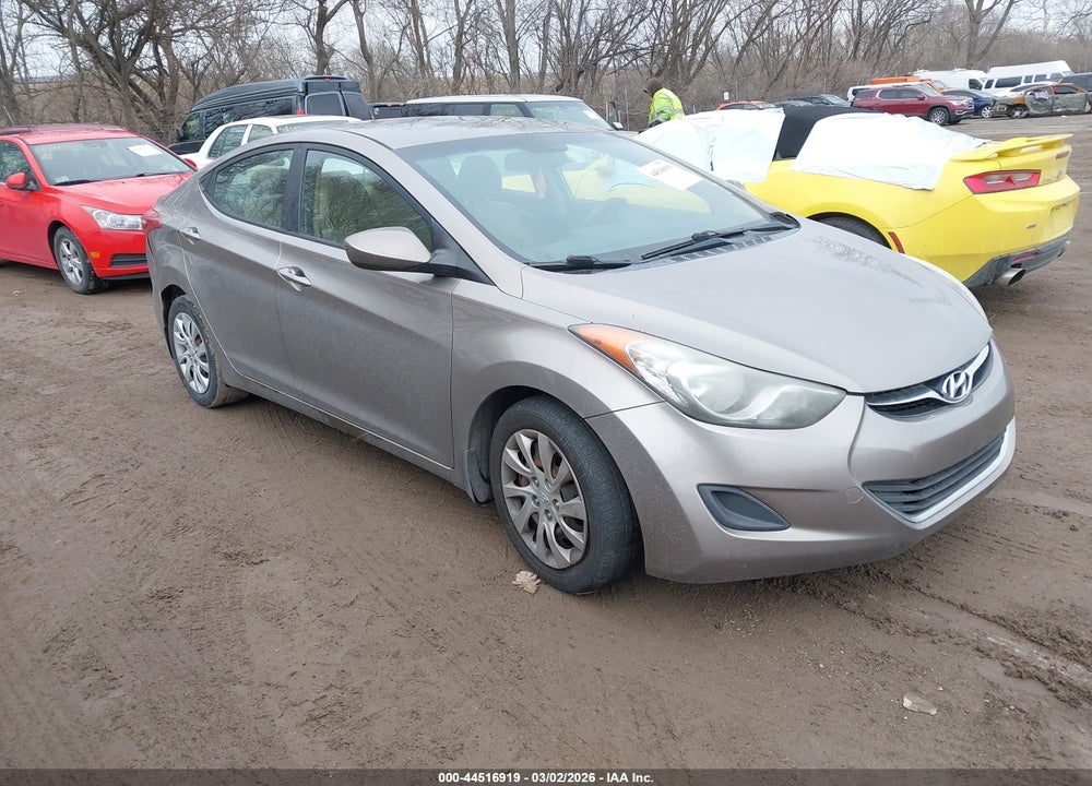 2012 HYUNDAI ELANTRA GLS VIN: 5NPDH4AE9CH099565