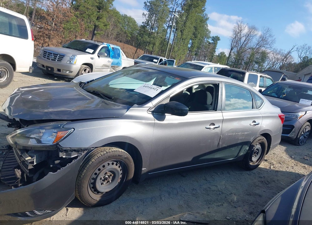 2017 NISSAN SENTRA S VIN: 3N1AB7AP3HY259038