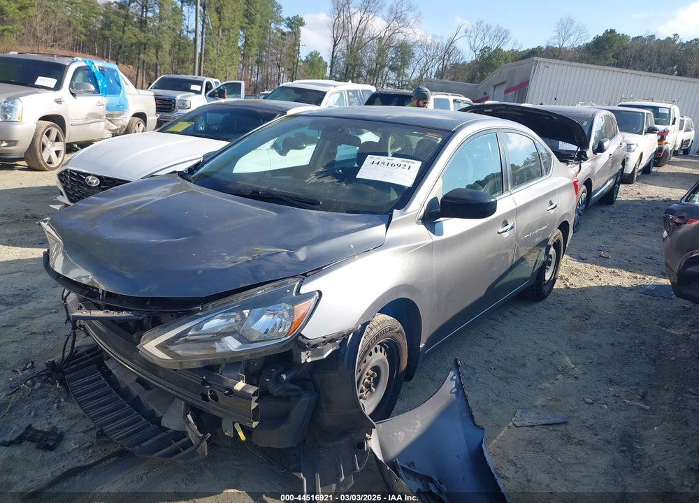 2017 NISSAN SENTRA S VIN: 3N1AB7AP3HY259038