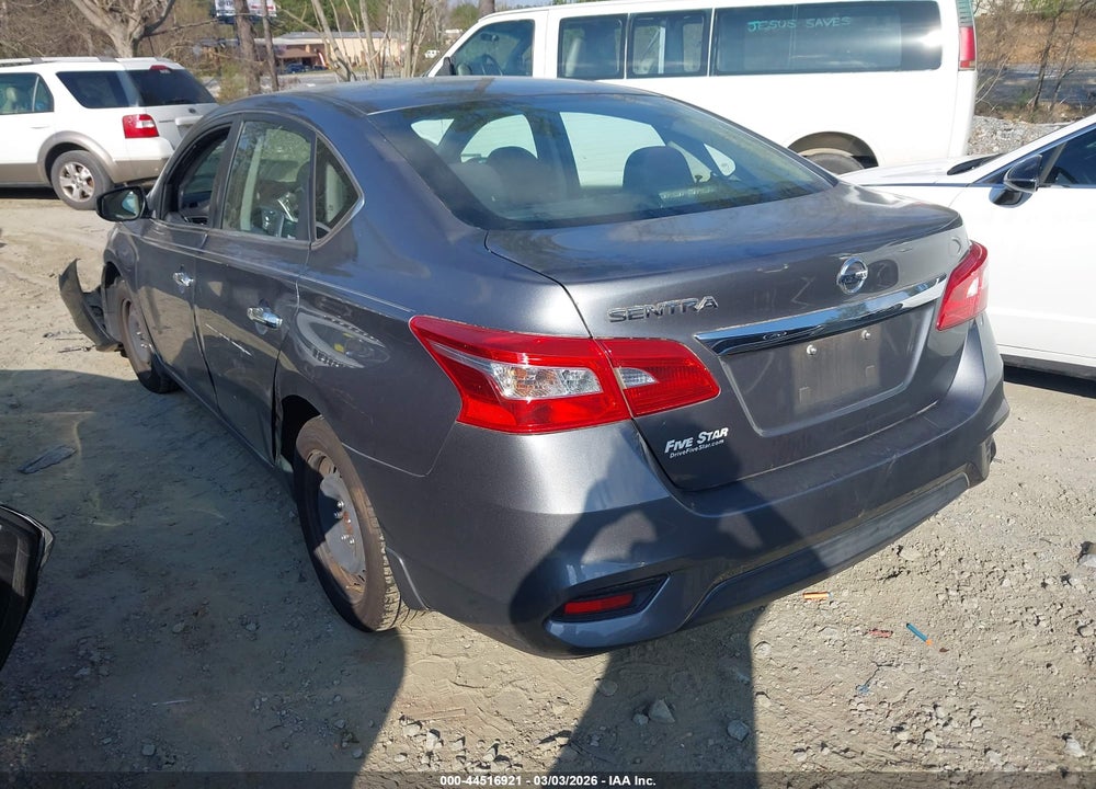 2017 NISSAN SENTRA S VIN: 3N1AB7AP3HY259038