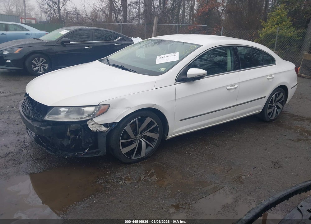2013 VOLKSWAGEN CC 2.0T SPORT PLUS VIN: WVWBP7AN6DE538122
