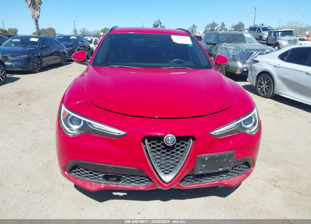 2018 ALFA ROMEO STELVIO TI SPORT AWD VIN: ZASFAKNN0J7B73041