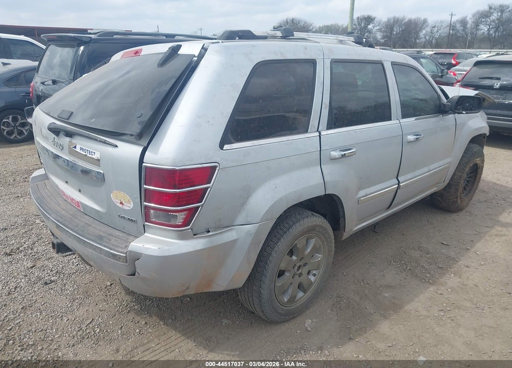 2009 JEEP GRAND CHEROKEE OVERLAND VIN: 1J8HR68T69C517124