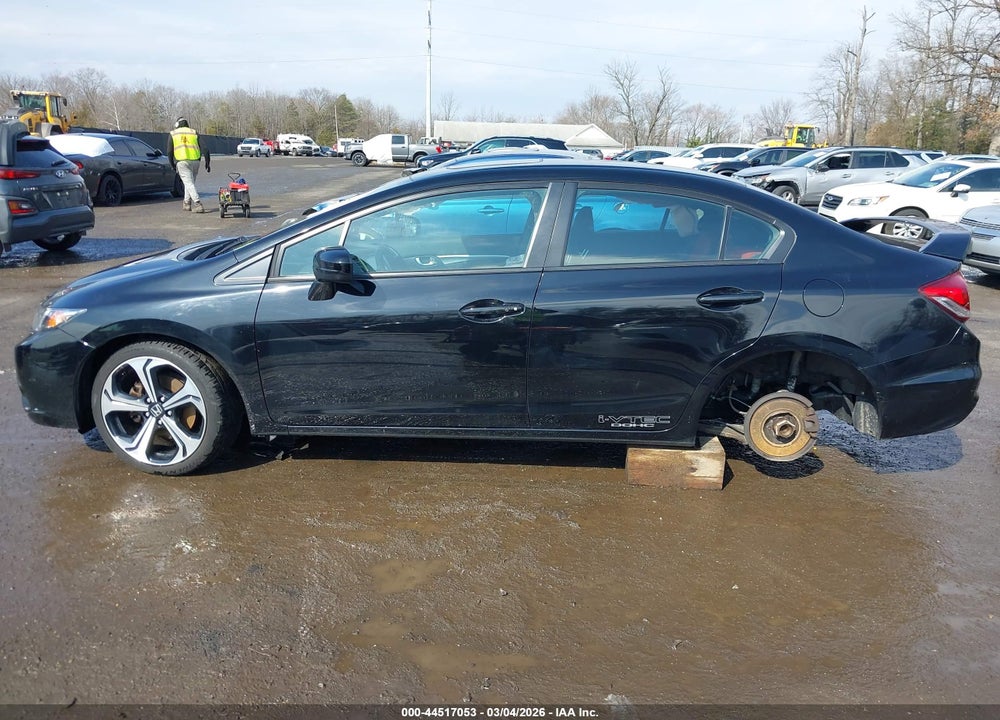 2014 HONDA CIVIC SI VIN: 2HGFB6E5XEH705078