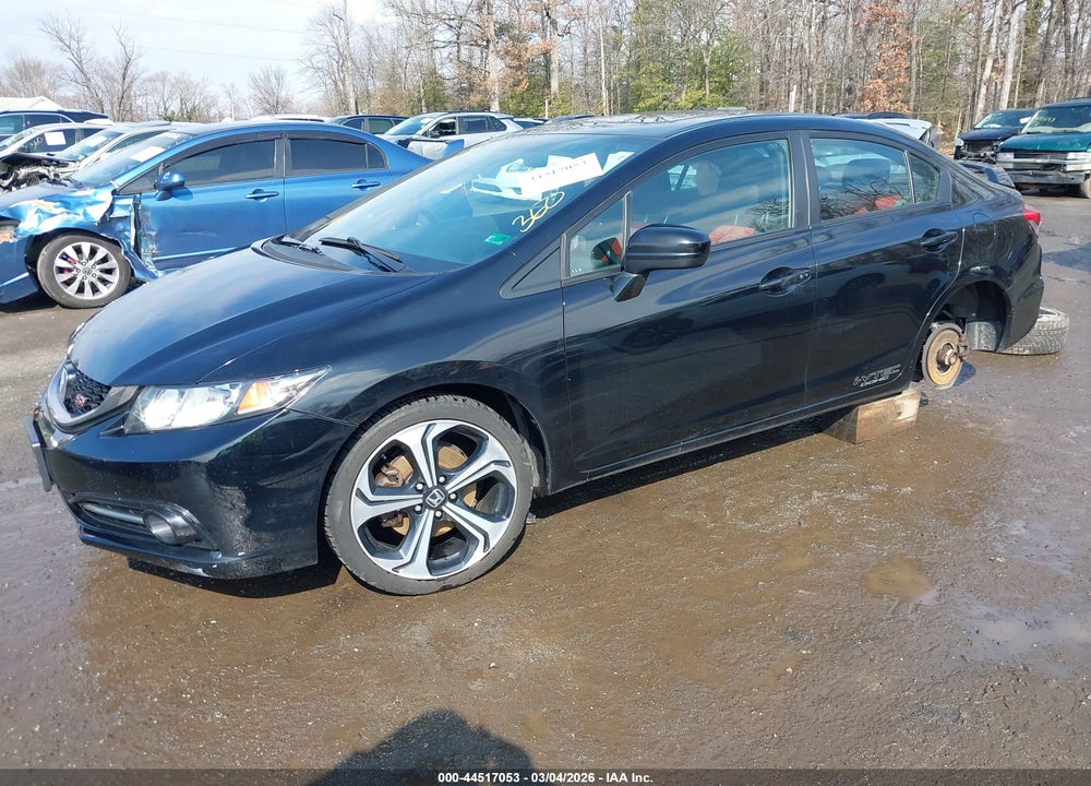 2014 HONDA CIVIC SI VIN: 2HGFB6E5XEH705078
