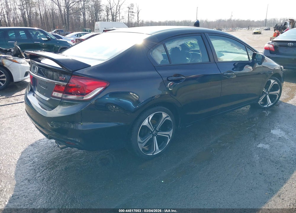 2014 HONDA CIVIC SI VIN: 2HGFB6E5XEH705078