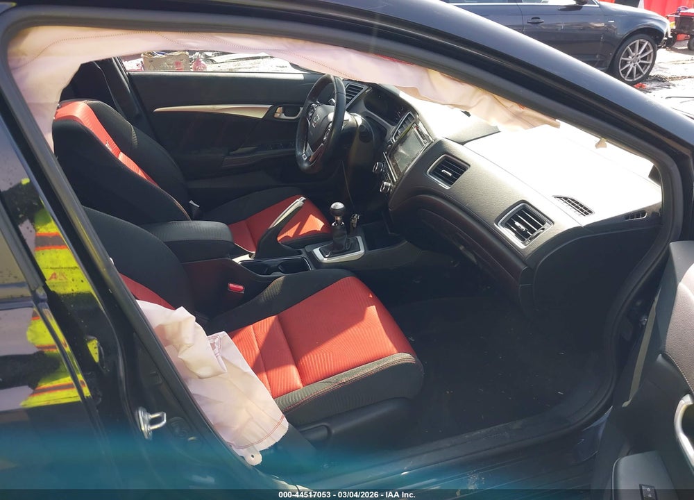 2014 HONDA CIVIC SI VIN: 2HGFB6E5XEH705078