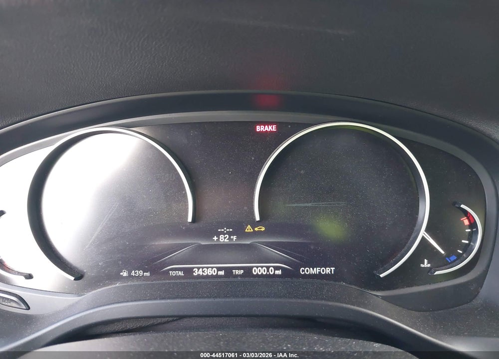 2019 BMW X3 SDRIVE30I VIN: 5UXTR7C5XKLF37402