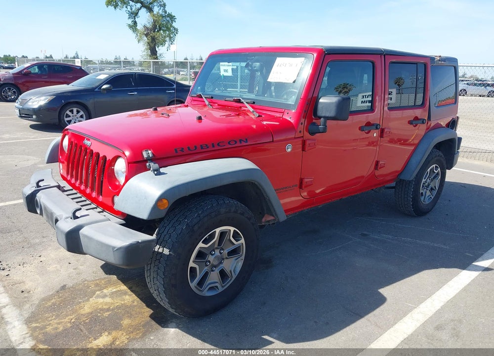 2014 JEEP WRANGLER UNLIMITED RUBICON VIN: 1C4BJWFG2EL134835