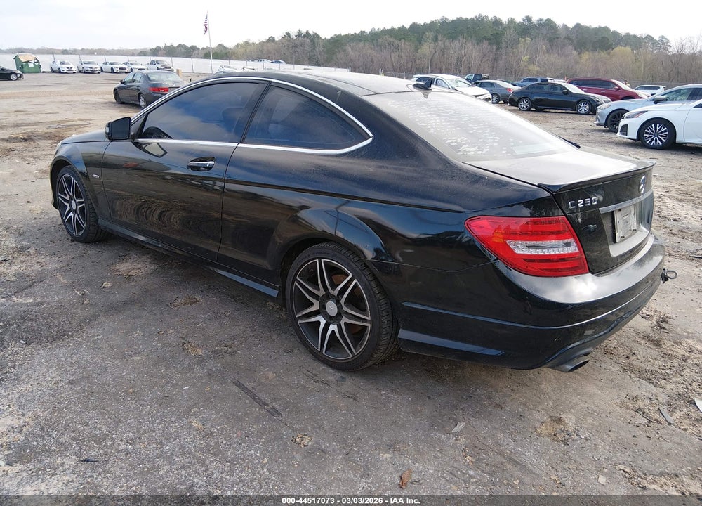 2013 MERCEDES-BENZ C 250 VIN: WDDGJ4HBXDF981309