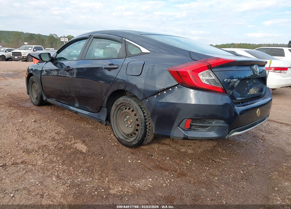 2019 HONDA CIVIC LX VIN: 2HGFC2F60KH539372