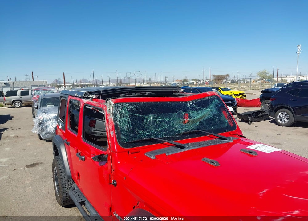 2018 JEEP WRANGLER UNLIMITED SPORT S 4X4 VIN: 1C4HJXDG8JW127965