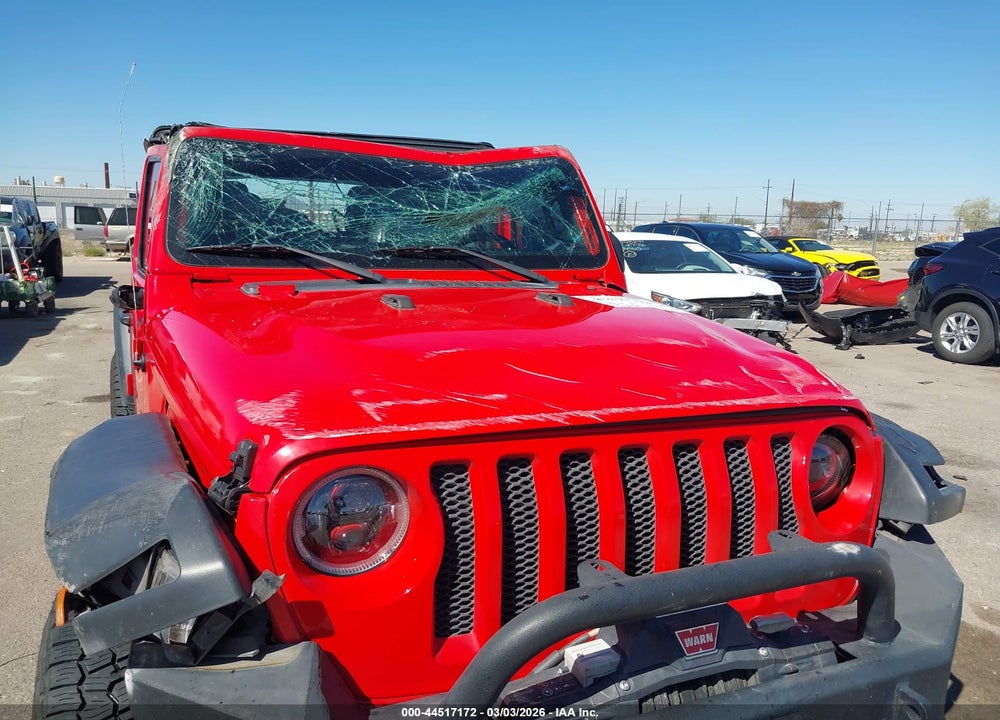 2018 JEEP WRANGLER UNLIMITED SPORT S 4X4 VIN: 1C4HJXDG8JW127965