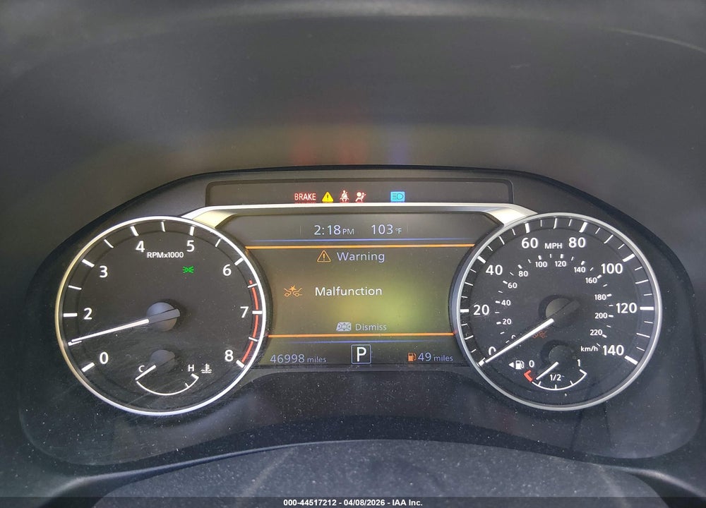 2023 NISSAN ALTIMA SR FWD VIN: 1N4BL4CVXPN328057