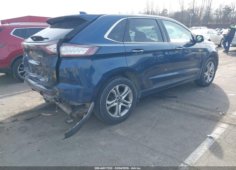 2017 FORD EDGE TITANIUM VIN: 2FMPK3K9XHBB34249