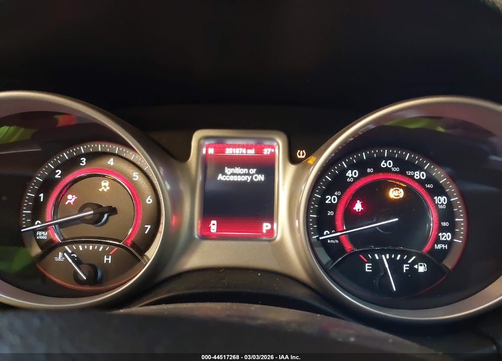 2016 DODGE JOURNEY R/T VIN: 3C4PDCEG0GT127967