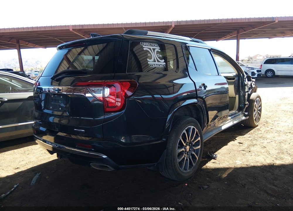 2022 GMC ACADIA AWD DENALI VIN: 1GKKNXLS7NZ150601